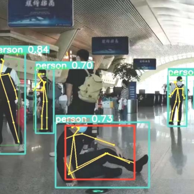 融合注意力机制的OpenPose人体跌倒检测算法